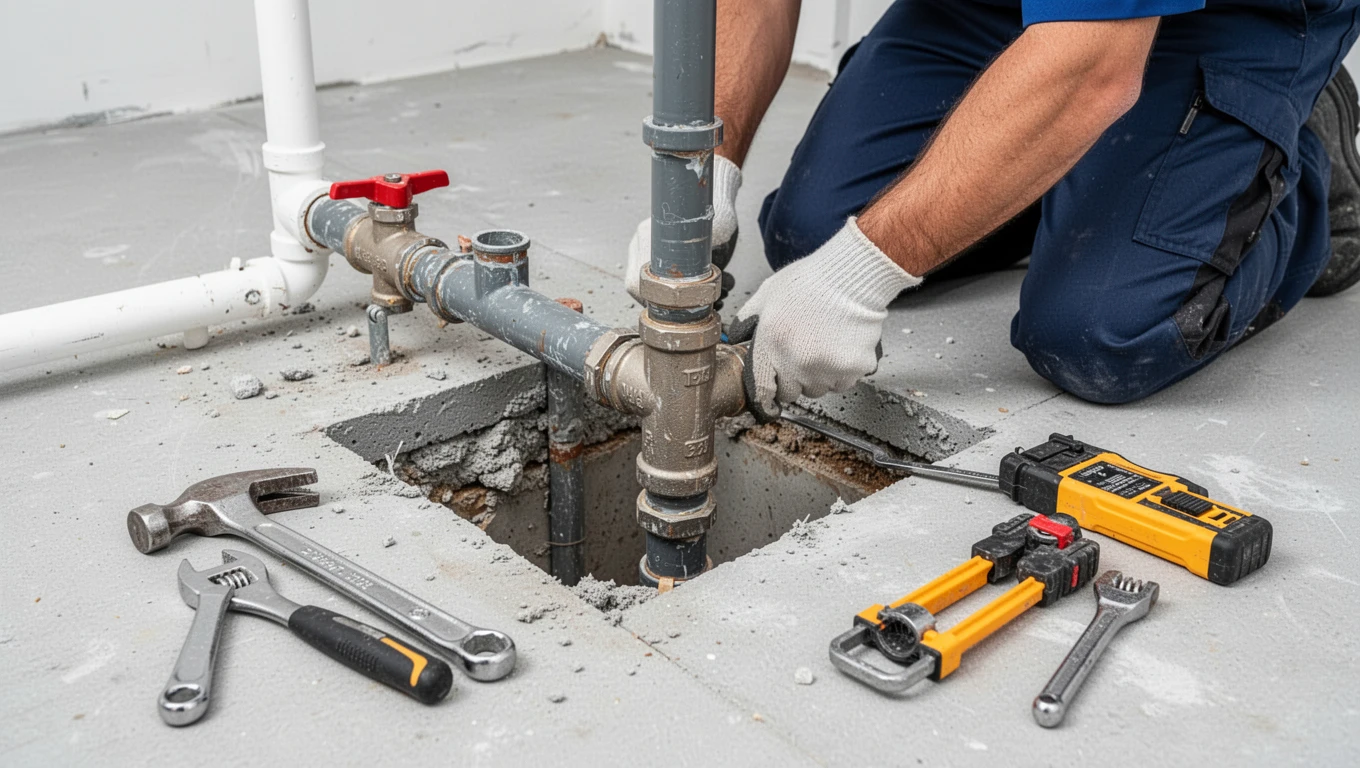 Slab Leak Repair