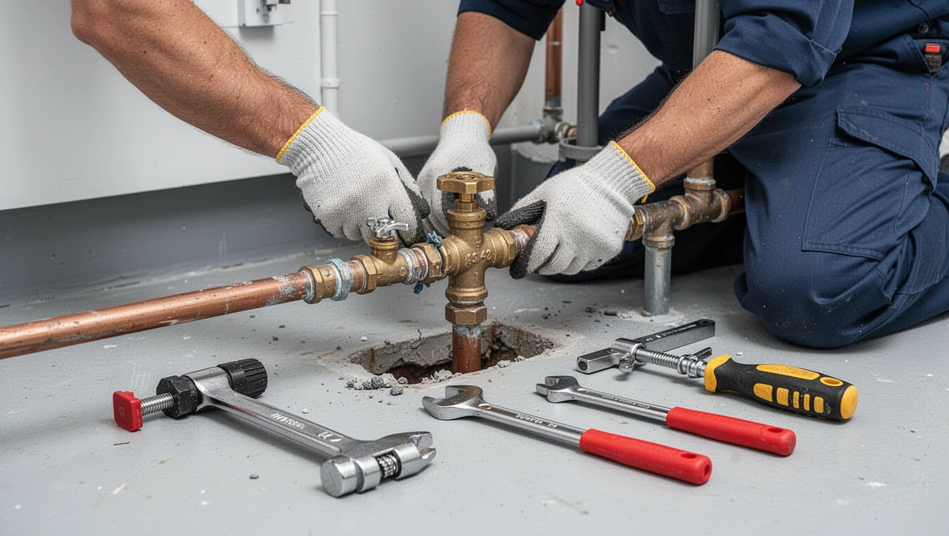 Gas Line Repair